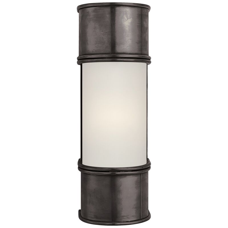 Oxford 12" Bath Sconce in Bronze