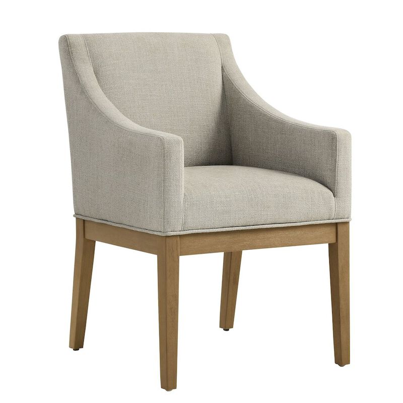 Alton Fabric Upholstered Dining Armchair image number 0