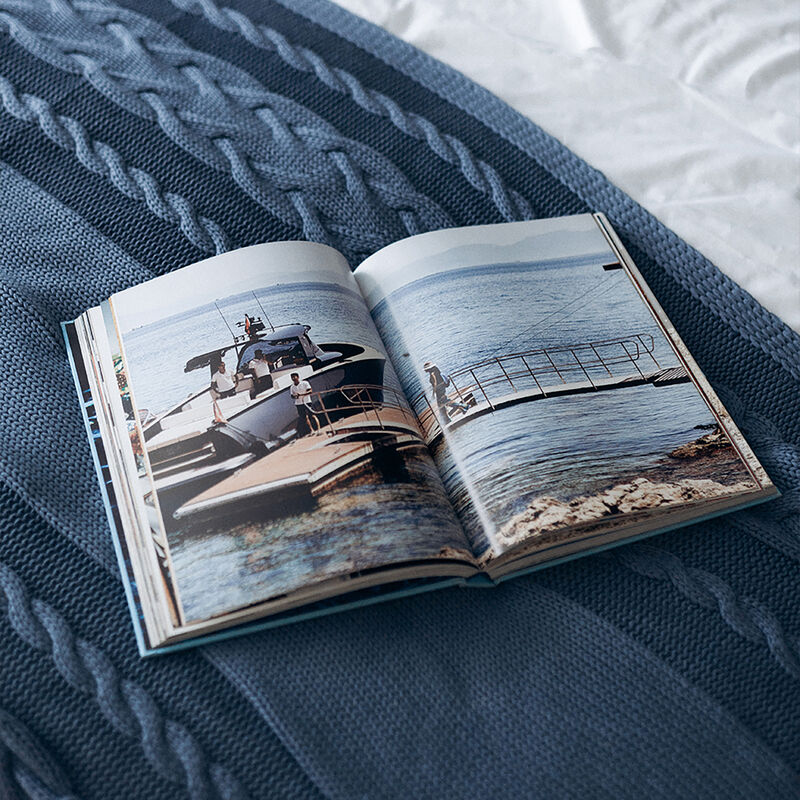 Drift Organic Cotton Throw Blanket image number 3