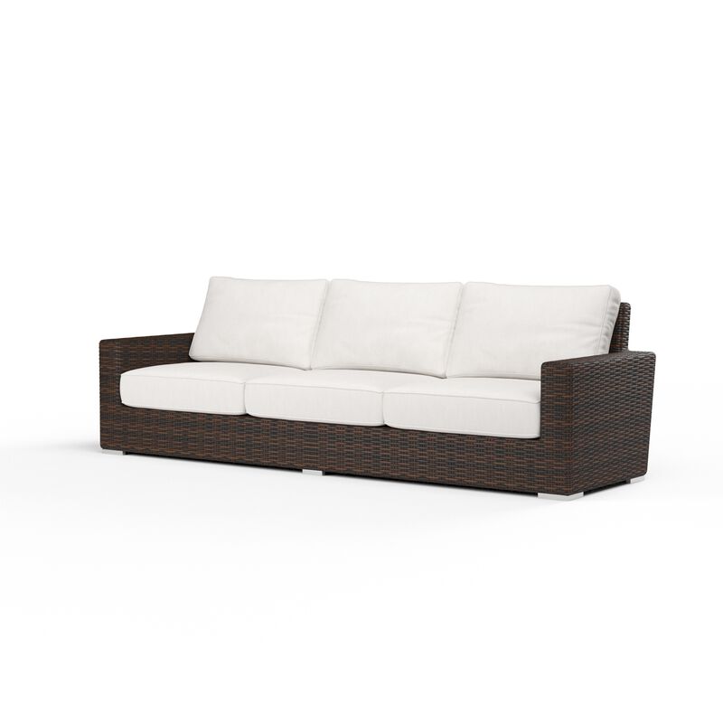 Montecito Sofa in Canvas Flax w/ Self Welt