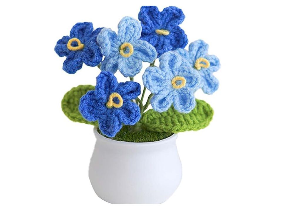 Artificial Outdoor Plants Wedding Centerpiece Decor Knitting