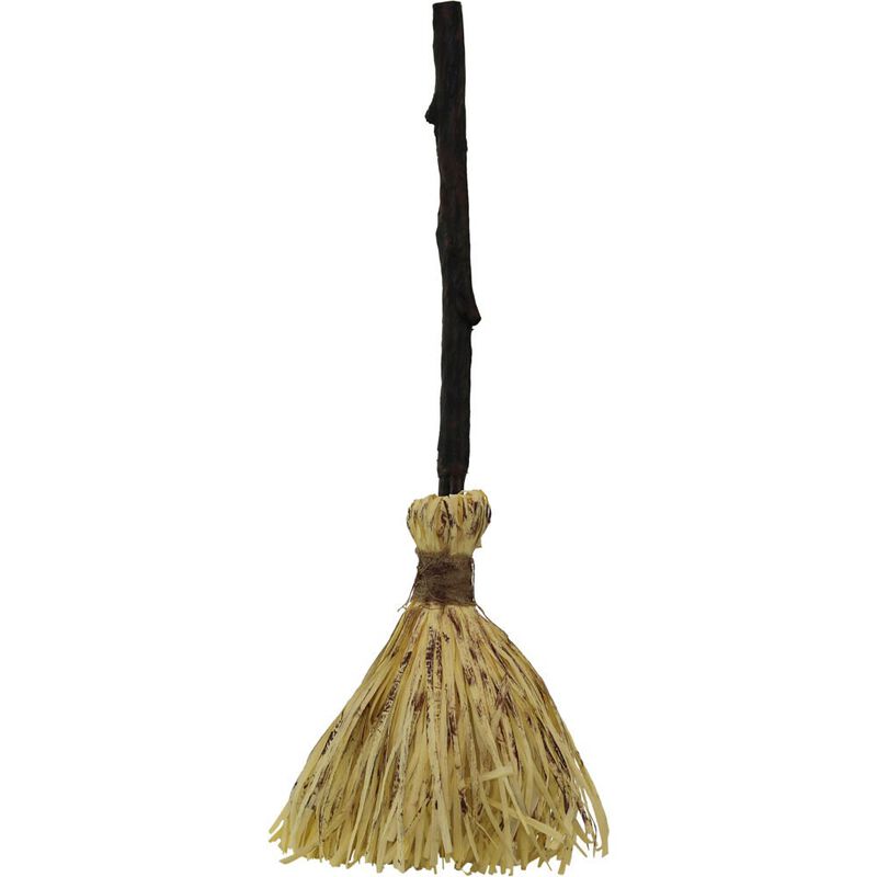 Haunted Hill Farm 26 Enchanted Broom Animated Decor