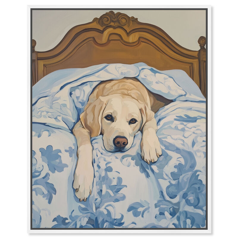 Peaceful Paws I Animals Canvas Print by Art Remedy image number 0