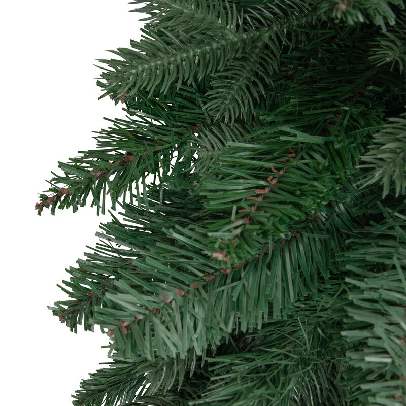 32" Mixed Pine Artificial Christmas Teardrop Swag - Unlit image number 2