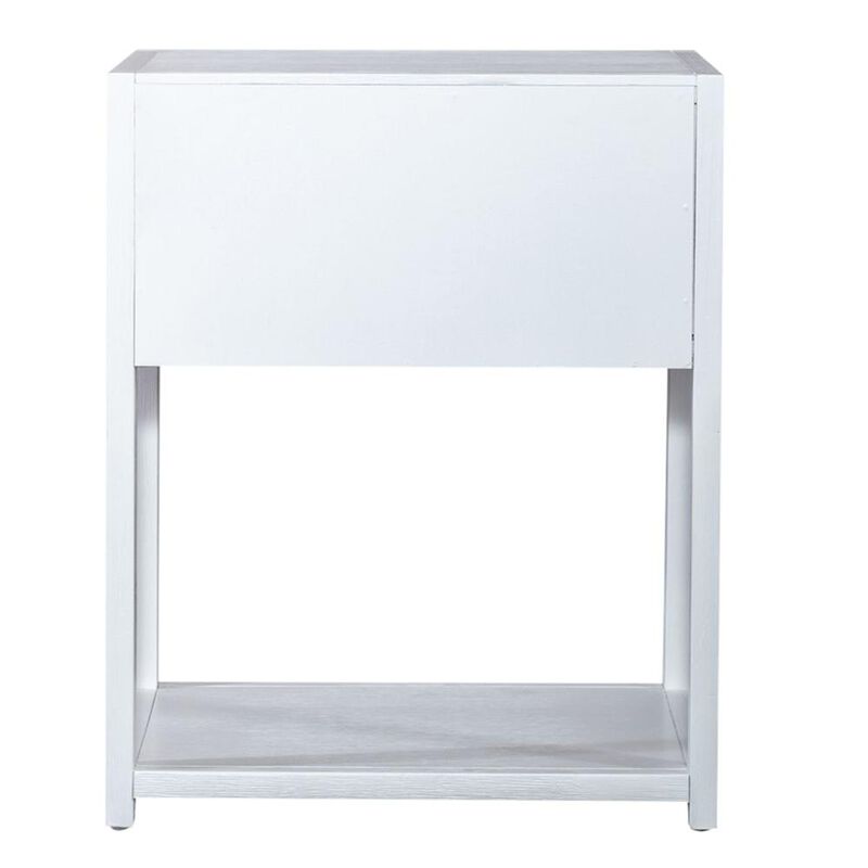 Liberty Furniture East End 1 Shelf Accent Table in Wirebrushed Denim image number 3