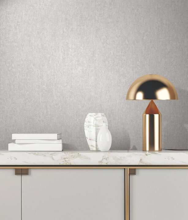 City Romance Plain Texture Grey Wallpaper 35136