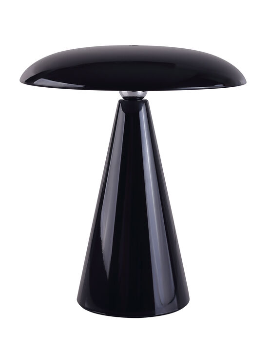 Beacon Lighting Kinoko II Cordless 2-in-1 Rechargeable LED Table & Wall Lamp, CCT Dimmable, Gloss