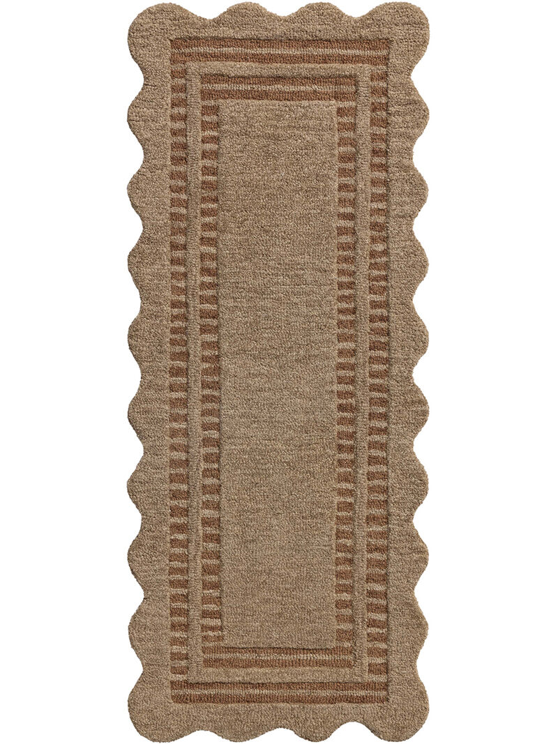 Scottie Mocha/Clay 2'6"x7'6" Runner Rug image number 0