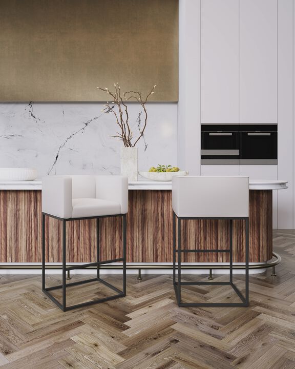 Embassy Cream Bar Stools (Set of 2)