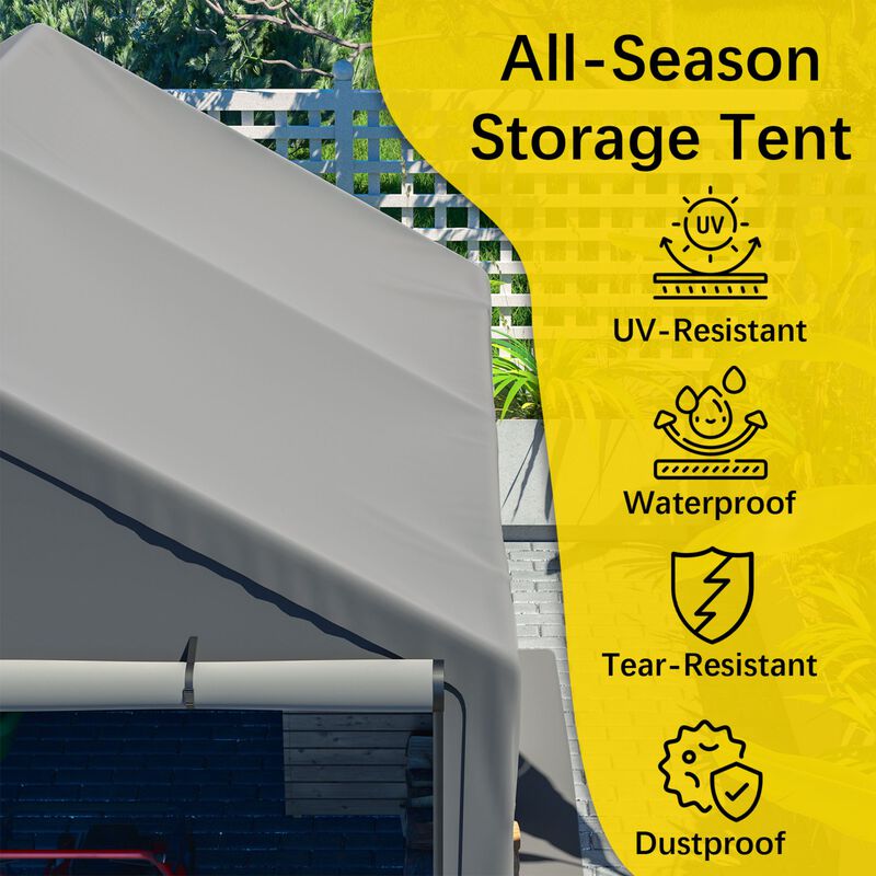 10x10ft Outdoor Storage Shed image number 6