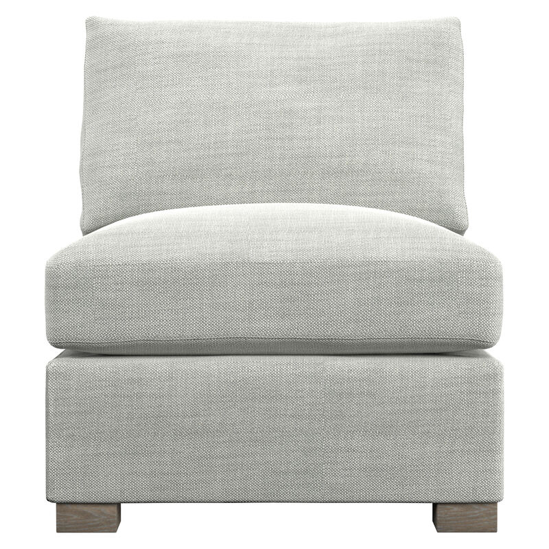 Kelsey Fabric Armless Chair