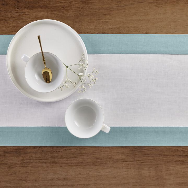 Solino Home 100% Pure Linen Table Runner - Contempo