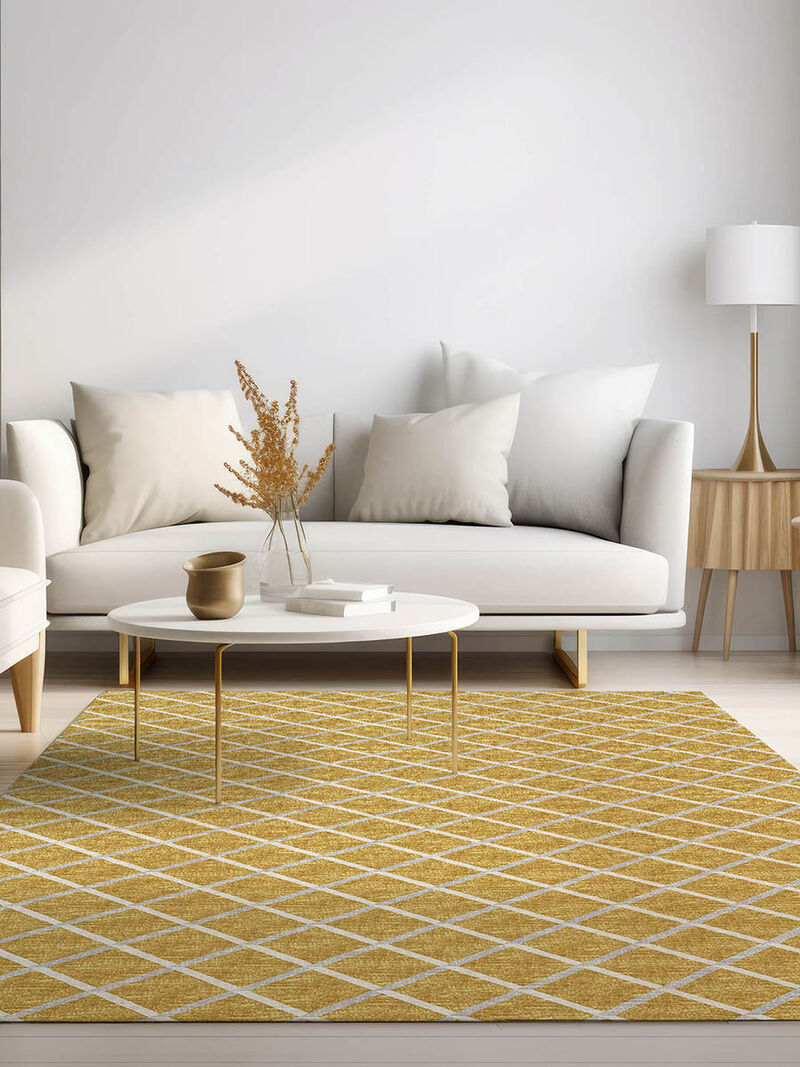 York YO1 Gold 10' x 14' Rug