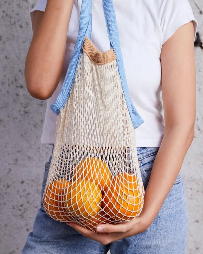 French Market Reusable Grocery Bag