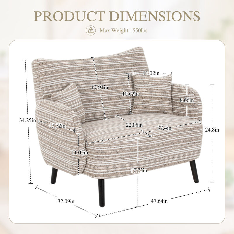 Ribris Loveseat image number 4