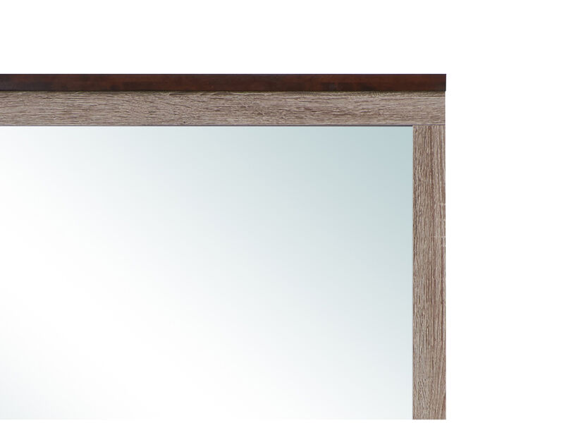 32 in. x 39.5 in. Classic Rectangle Framed Dresser Mirror.