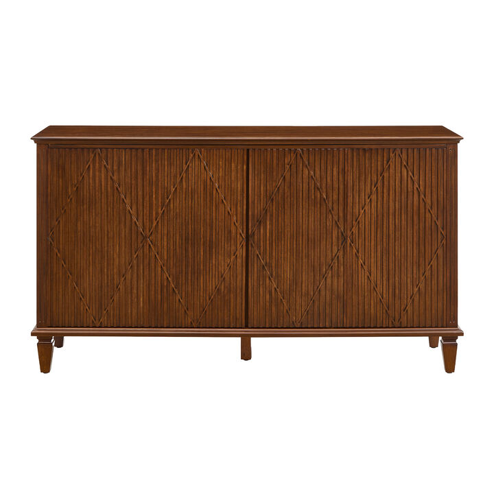 Sketvu 58" Mid Century Modern TV Stand