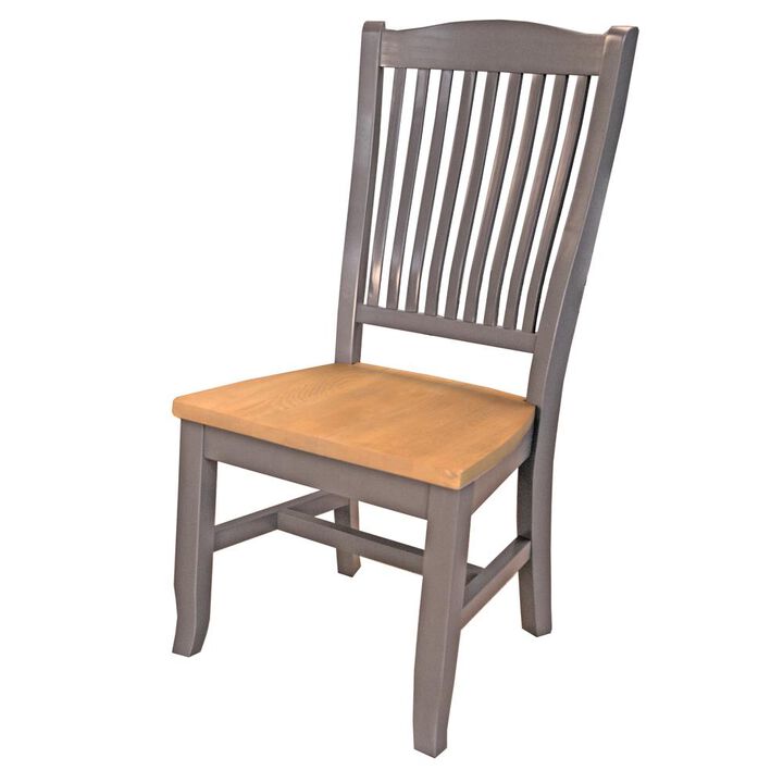 Belen Kox Seaside Pine Slatback Dining Chairs (Set of 2), Belen Kox