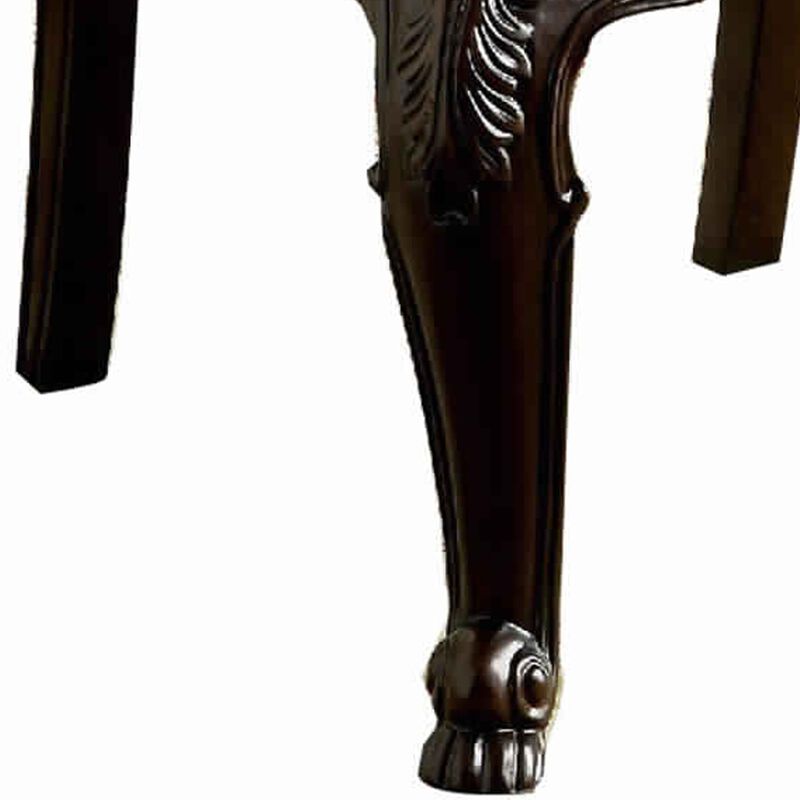Classic Style Transitional Arm Chair, Cherry Brown image number 2
