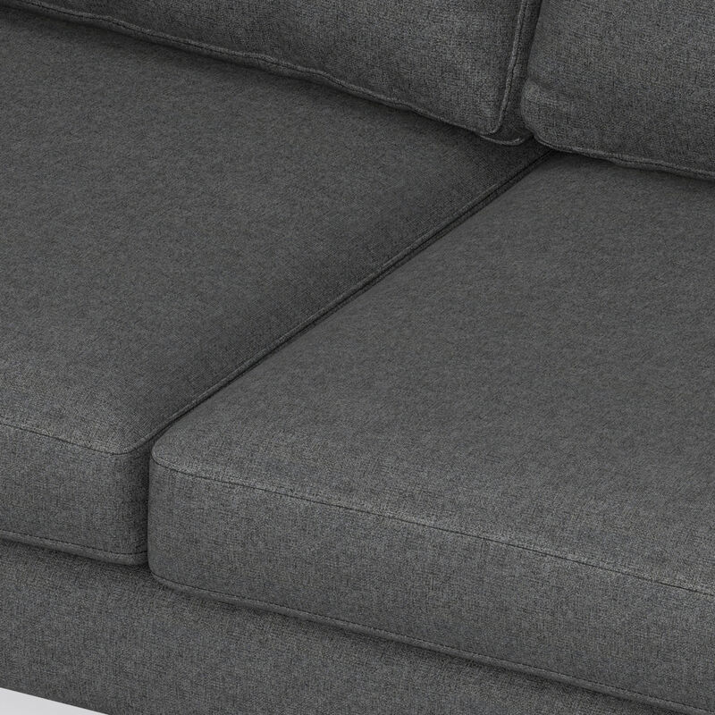 Ava Corner Sectional in Tightly Woven Performance Fabric