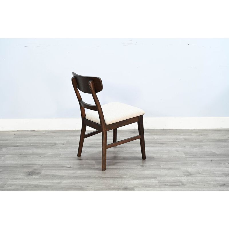 Sunny Designs Dining Chair, Cushion Seat (Set of 2), Walnut image number 3