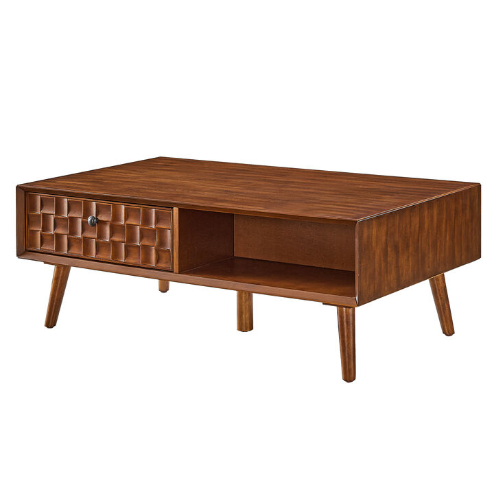 Jaxzak Mid‑Century Farmhouse Coffee Table