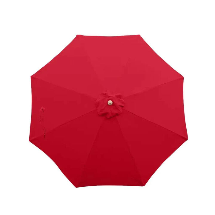 7.5 ft Market Patio Umbrella 8 Rib Replacement Canopy