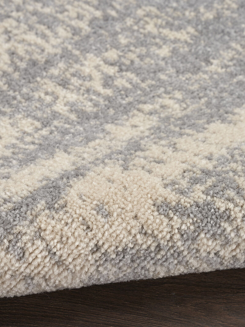 Nourison Essentials NRE03 Gray/Beige 10' x 14' Rug