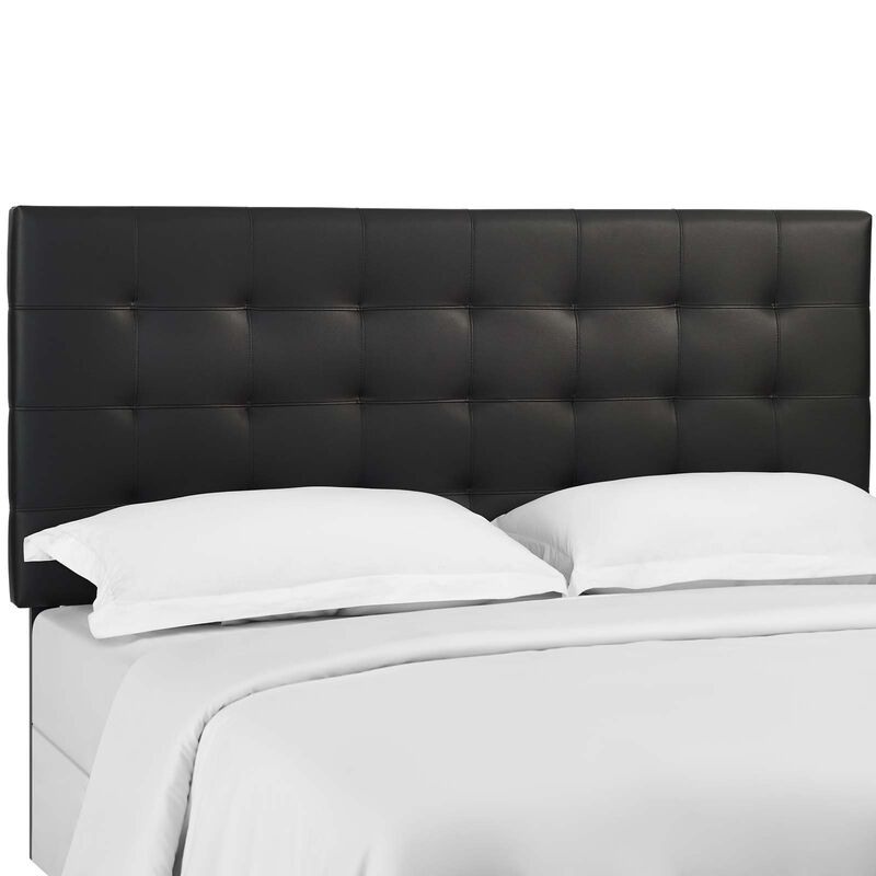 Modway - Paisley Tufted King and California King Upholstered Faux Leather Headboard image number 0