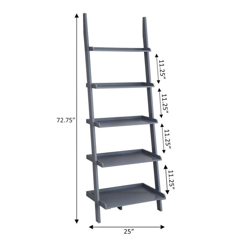 Convience Concept, Inc. American Heritage Bookshelf Ladder
