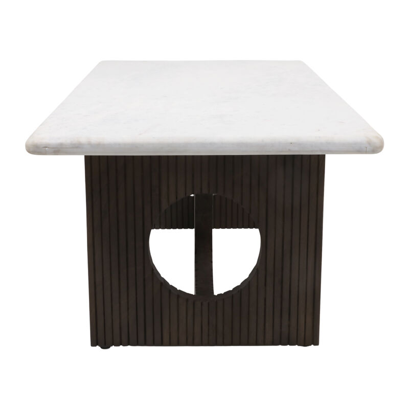 Fluted Base Coffee Table image number 2