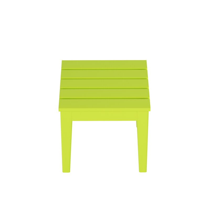 WestinTrends Outdoor Patio Modern Adirondack Side Table