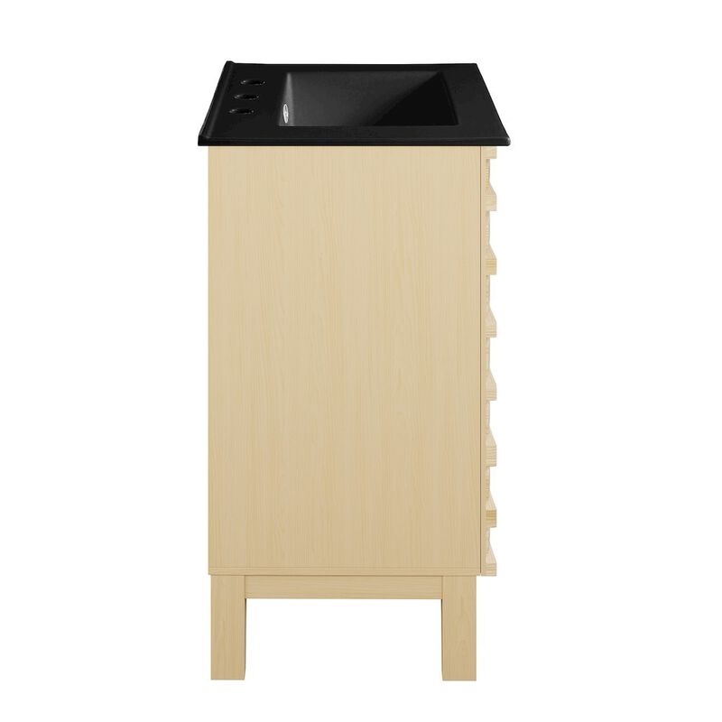 Cascade 24 in. Bathroom Vanity with 3-Hole Ceramic Sink Top image number 2