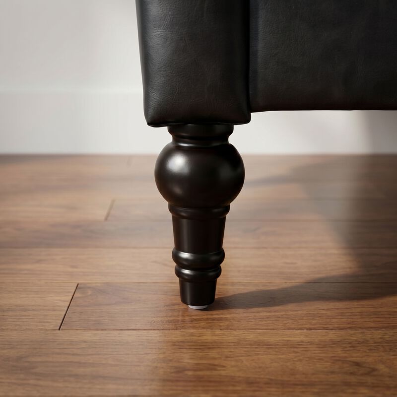 Nulin PU Leather Loveseat Sofa image number 5