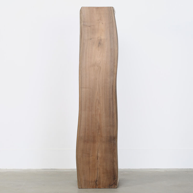 Solid Walnut Entryway Bench in Natural Wood image number 5