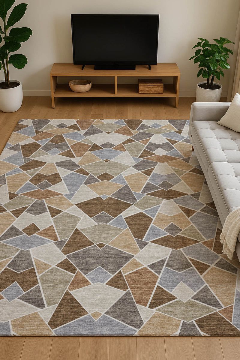 Kenner KN8 Chocolate 9' x 12' Rug image number 1