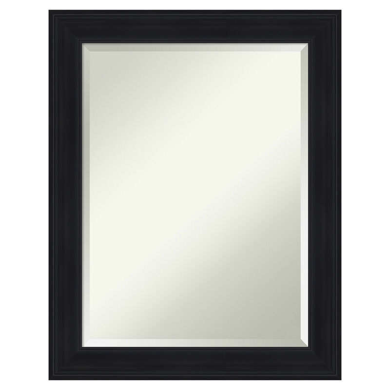 Abbey Black Beveled Framed Wall Mirror image number 0