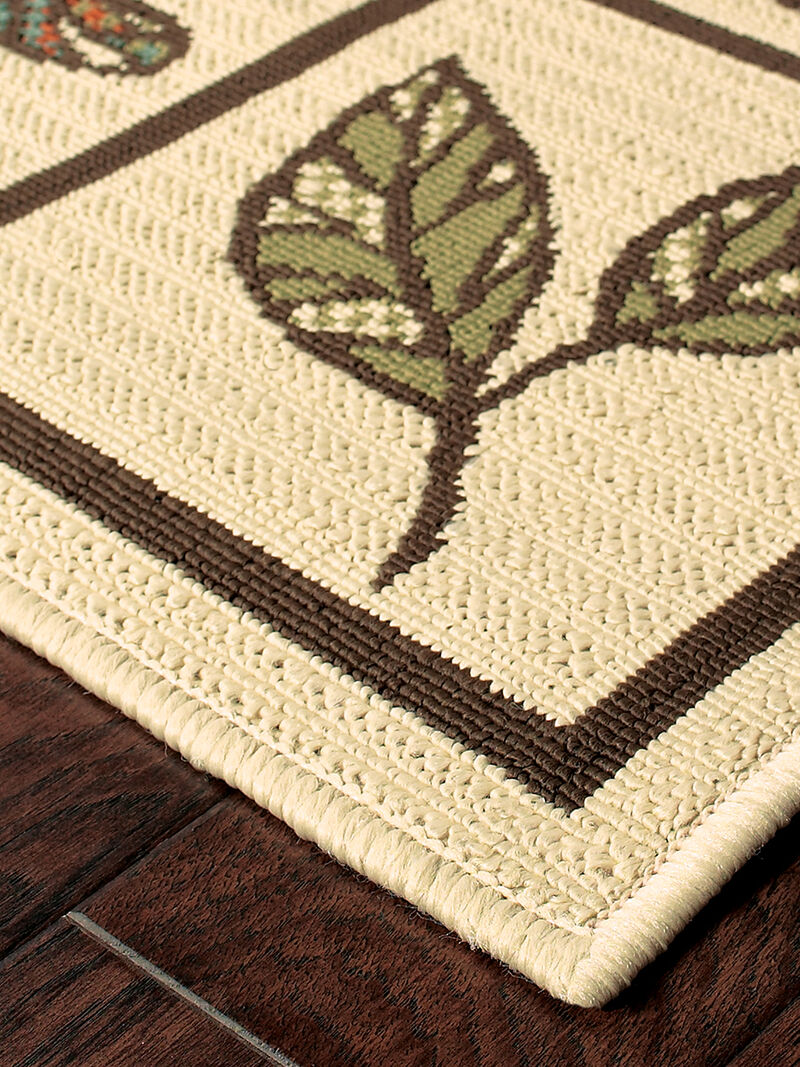 Montego 5'3" x 7'6" Ivory Rug