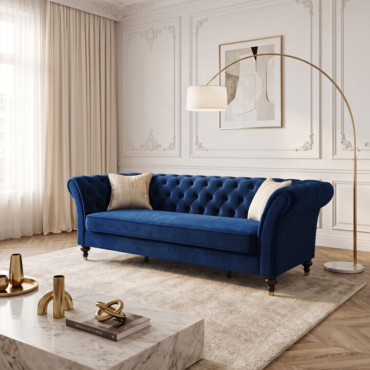 Kalsor Velvet Sofa