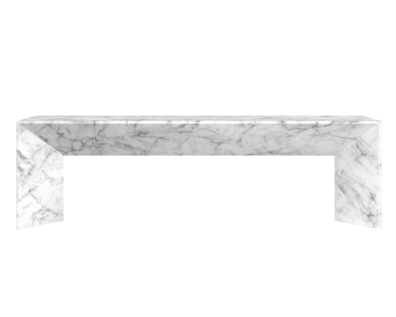 Nomad White Bench image number 1