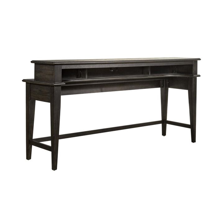 Liberty Furniture Mill Creek Console Bar Table in Brown