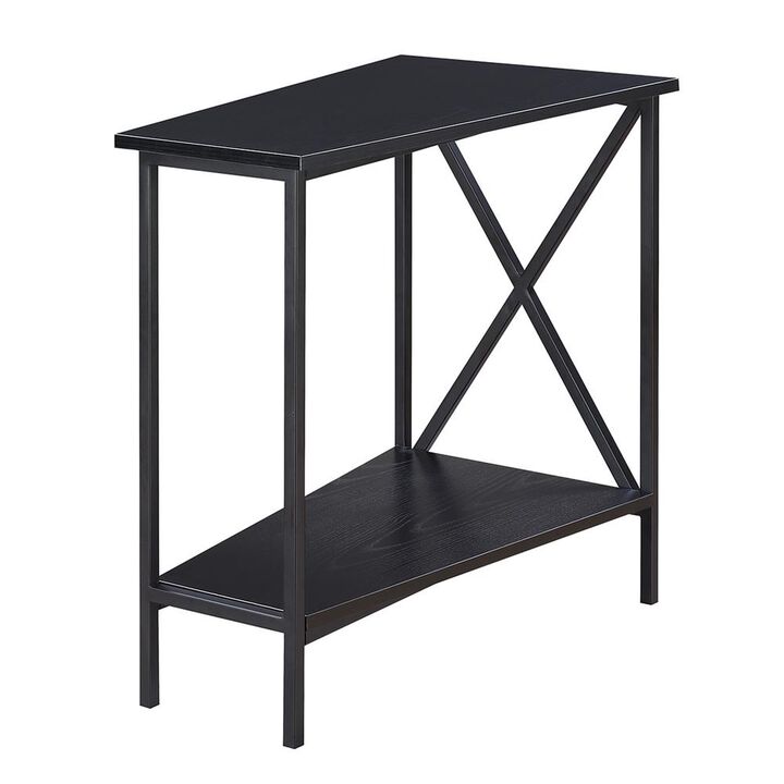 Convience Concept, Inc. Tucson Wedge End Table with Shelf