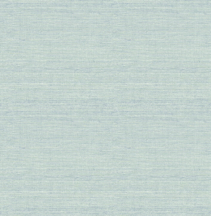 Agave Aqua Faux Grasscloth Wallpaper (Set of 2)