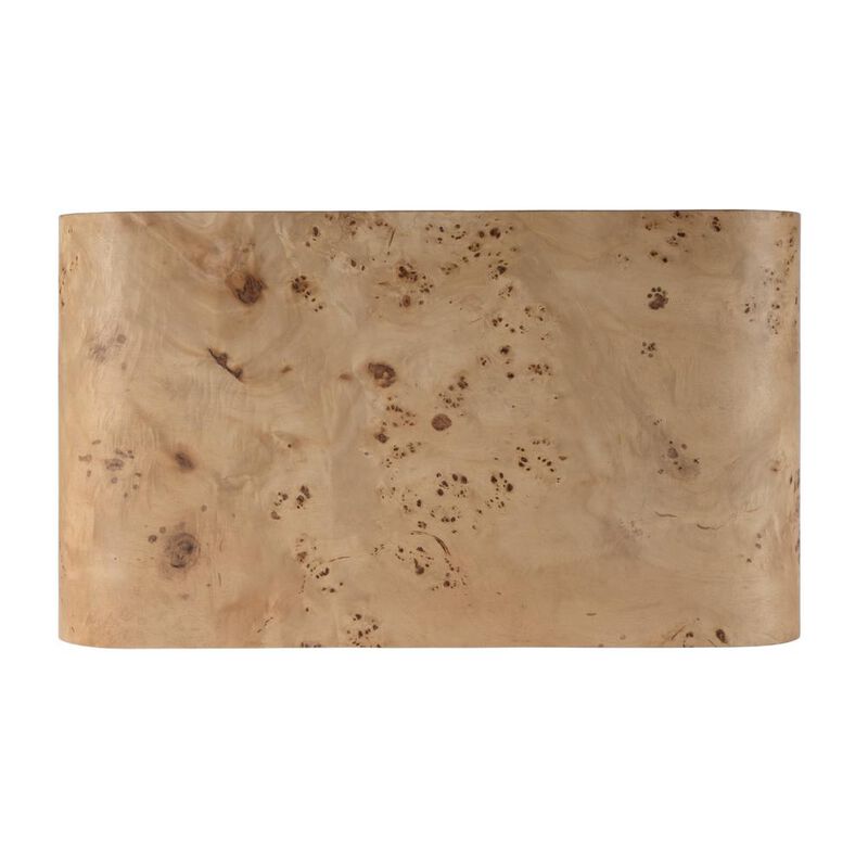 Butler Specialty Cora 3 Drawer Curved Chest, Light Brown