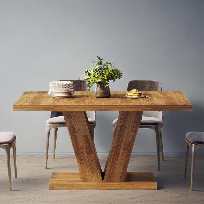 Modern Office Desk with Spacious Workspace for Home or Professional Use image number 5