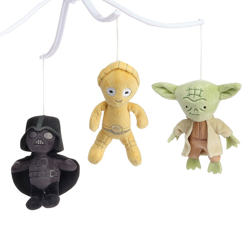 Lambs & Ivy Star Wars Classic Musical Baby Crib Mobile Soother Toy