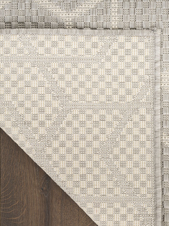 Horizon Indoor/Outdoor HOZ01 Gray 3' x 5' Rug