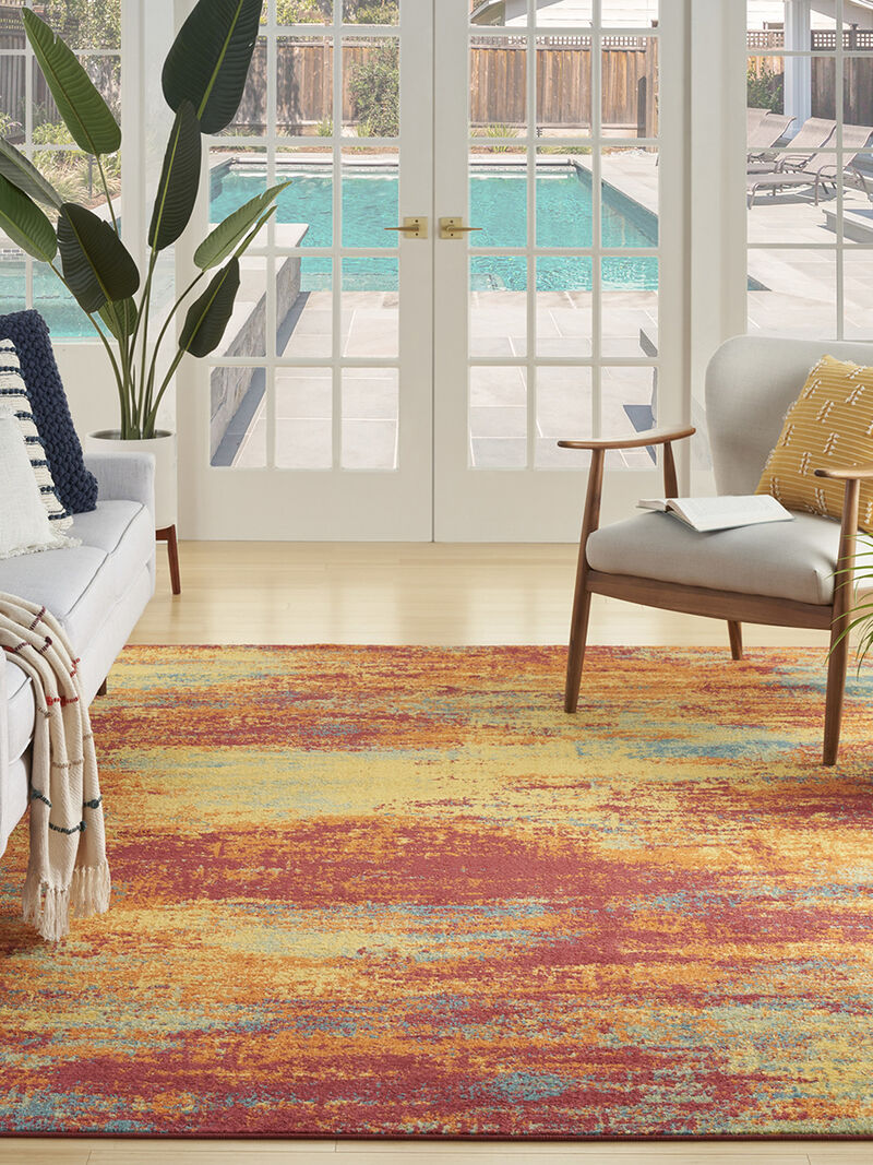 Nourison Essentials NRE06 Flame 10' x 14' Rug