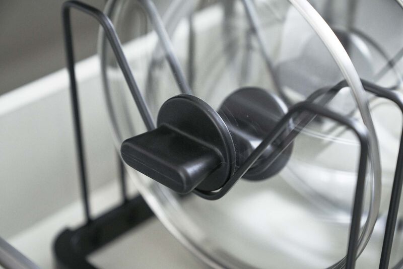 Adjustable Pot Lid Organizer