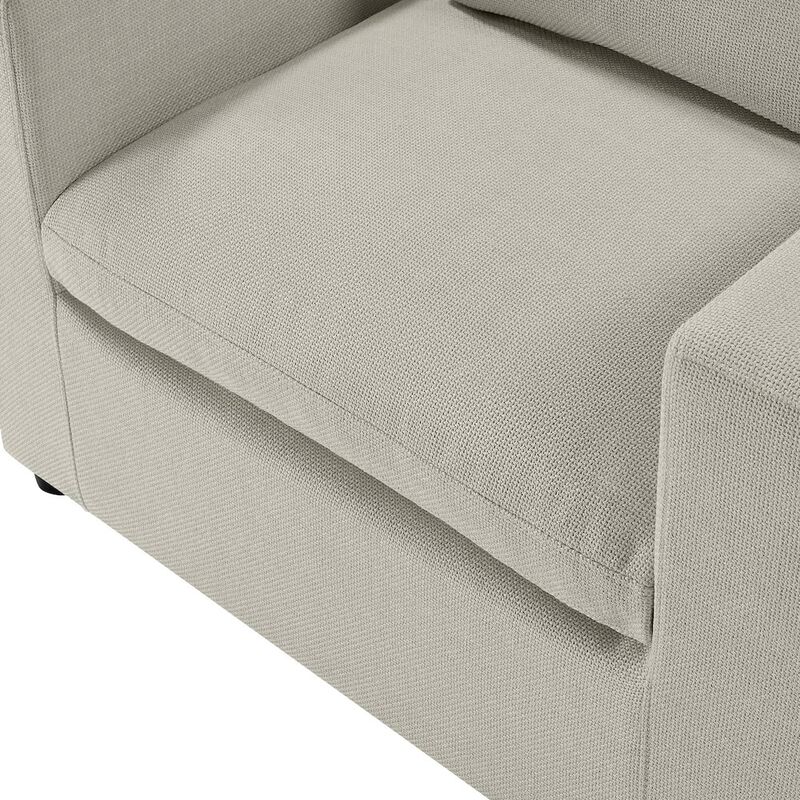 Comfort Pointe Casella Modern Armchair - Beige